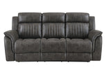 U8517 Grey Reclining Sofa | Global Furniture USA
