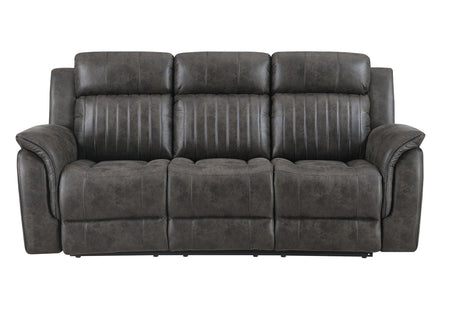 U8517 Grey Reclining Sofa | Global Furniture USA