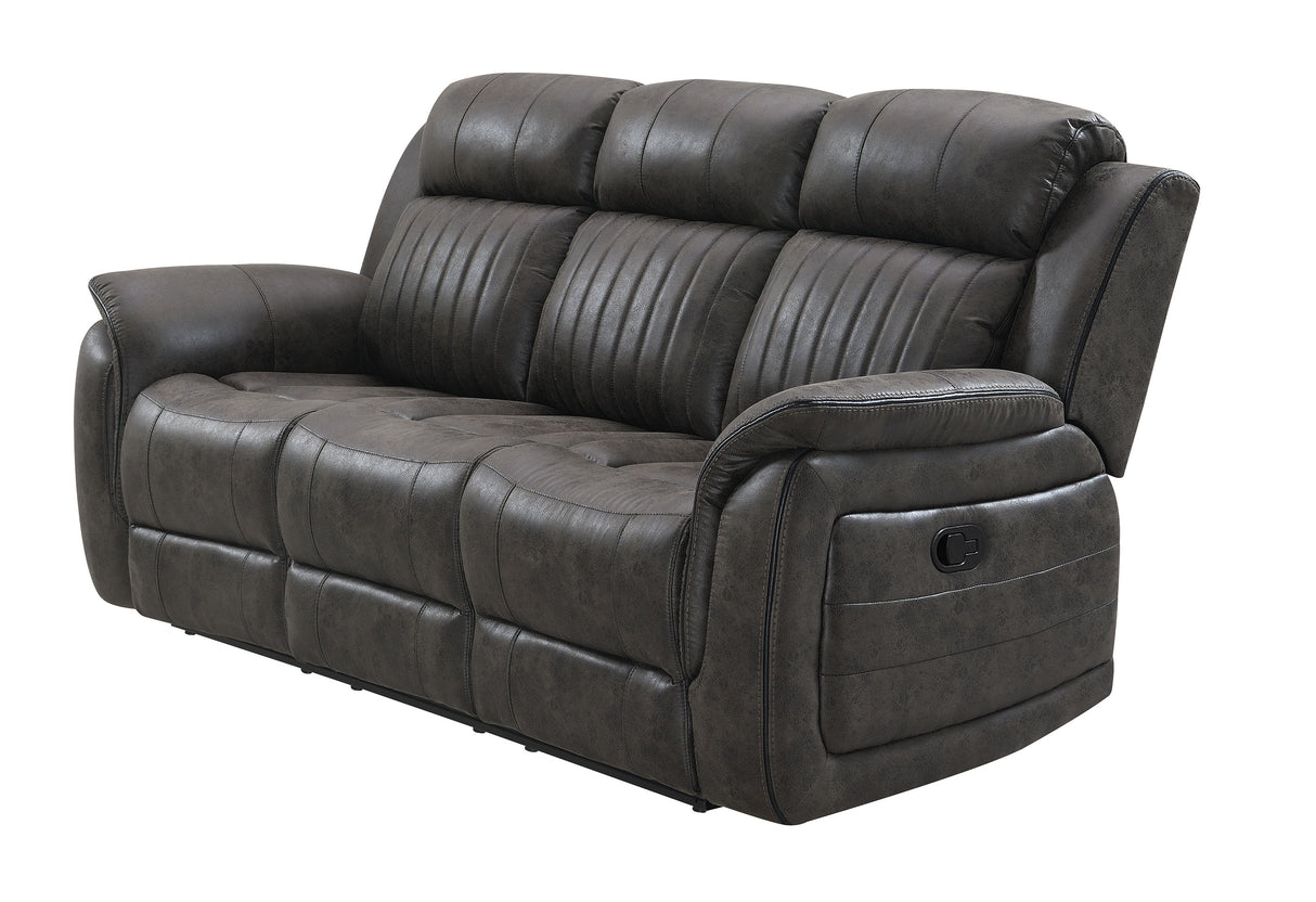 U8517 Grey Reclining Sofa | Global Furniture USA