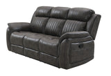 U8517 Grey Reclining Sofa | Global Furniture USA