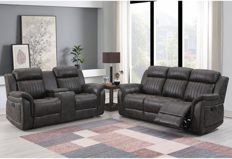 U8517 Grey Reclining Sofa | Global Furniture USA