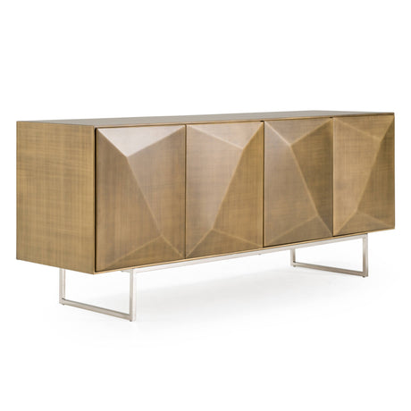 Vanguard - Modern Antique Brass Buffet - View Image 1