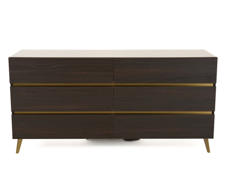 Nova Domus Velondra - Modern Eucalypto + Marble Dresser