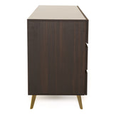 Nova Domus Velondra - Modern Eucalypto + Marble Dresser