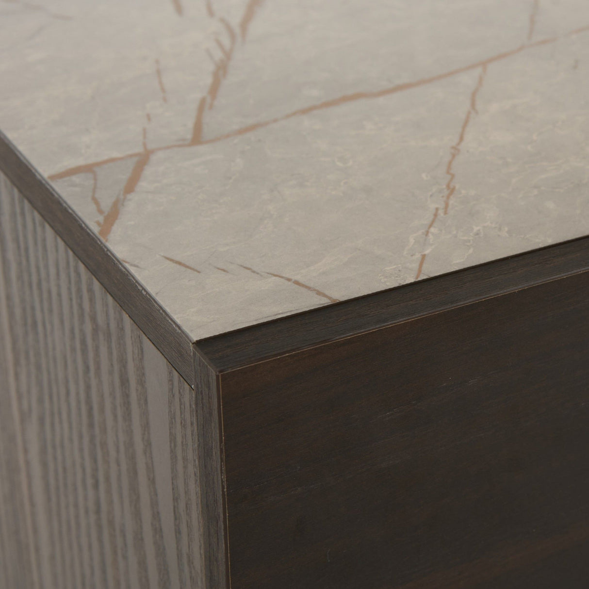 Nova Domus Velondra - Modern Eucalypto + Marble Dresser