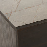 Nova Domus Velondra - Modern Eucalypto + Marble Dresser