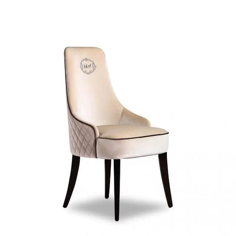 A&X Talin Modern Off - White Velour Dining Chair Vguncc020 - VGUNCC020 - Home Elegance USA - 1