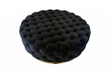 Divani Casa Ritner Modern Black Velvet Ottoman Vgyuhd - 1875 - Blk - VGYUHD - 1875 - BLK - Home Elegance USA - 1