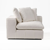 Divani Casa Vicki - Modern Off-White Fabric Modular Sectional Sofa - Home Elegance USA