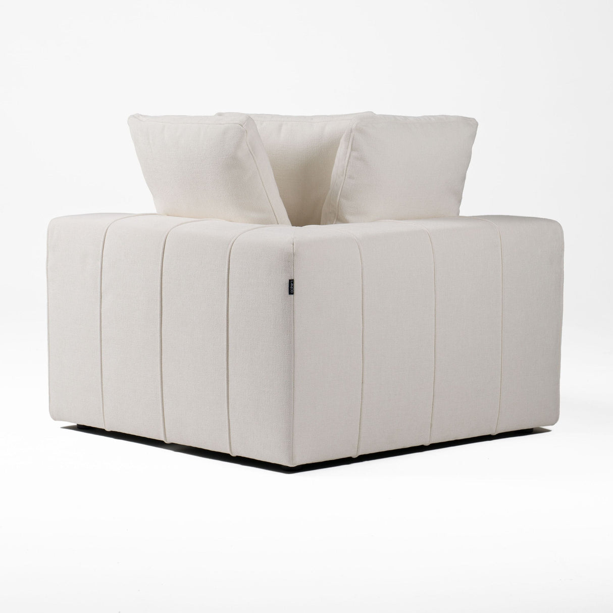 Divani Casa Vicki - Modern Off-White Fabric Modular Sectional Sofa - Home Elegance USA