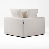 Divani Casa Vicki - Modern Off-White Fabric Modular Sectional Sofa - Home Elegance USA