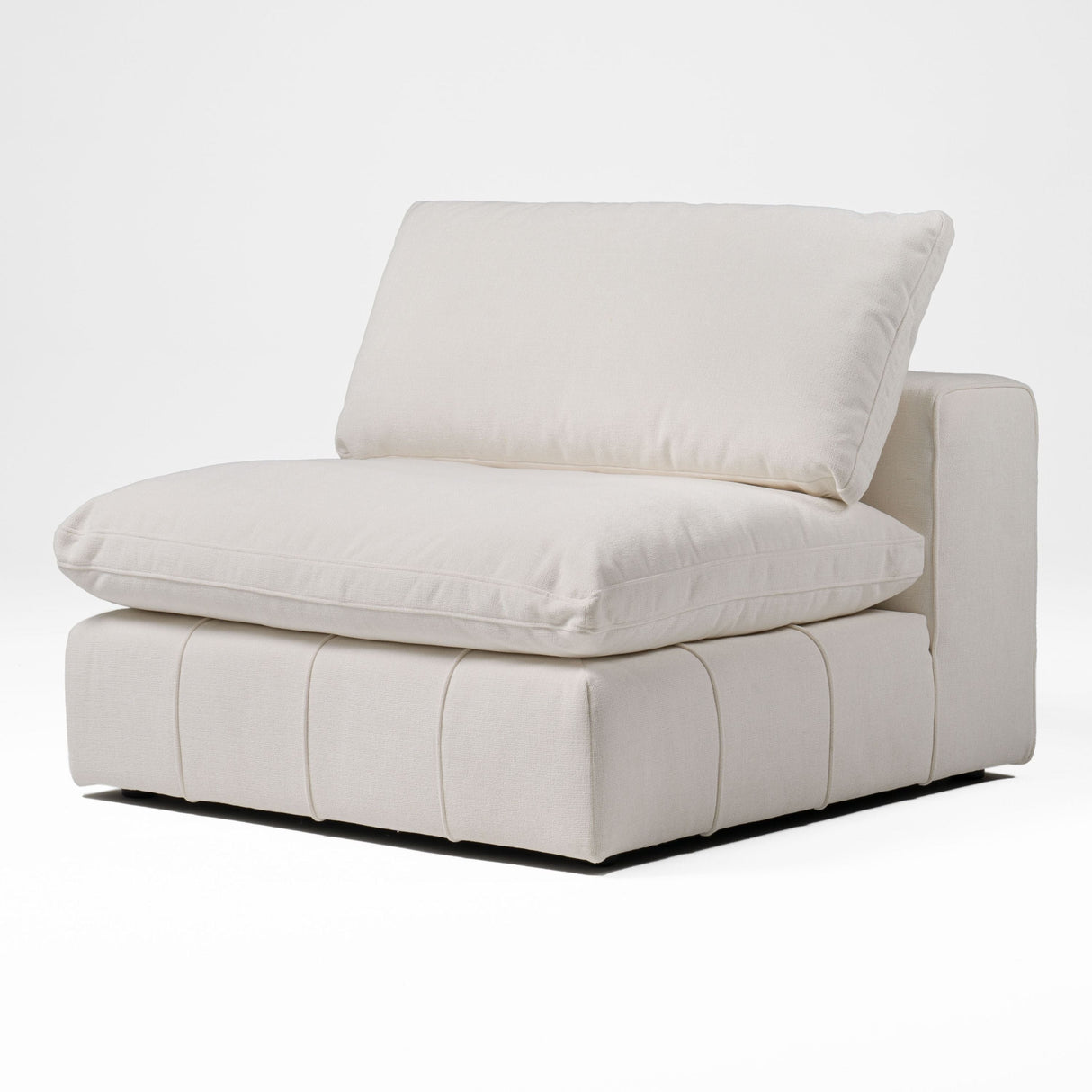 Divani Casa Vicki - Modern Off-White Fabric Modular Sectional Sofa - Home Elegance USA