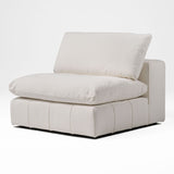 Divani Casa Vicki - Modern Off-White Fabric Modular Sectional Sofa - Home Elegance USA