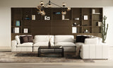 Divani Casa Vicki - Modern Off-White Fabric Modular Sectional Sofa - Home Elegance USA