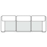 Vicki - Modern Grey Fabric Modular Sectional Sofa-3-Piece Sectional - View Image 1