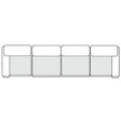 Vicki - Modern Grey Fabric Modular Sectional Sofa-4-Piece Sectional - View Image 1