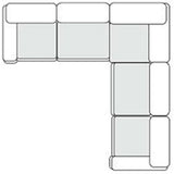 Vicki - Modern Grey Fabric Modular Sectional Sofa-5-Piece Sectional - View Image 1
