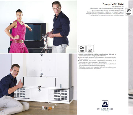 VR4 Verona TV Entertainment System Made In Italy - View Image 1