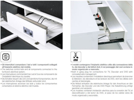 VR4 Verona TV Entertainment System Made In Italy - View Image 1