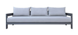 VIG Furniture - Renava Wake Modern Outdoor Sofa - VGGEMONTALK-GREY-S Charcoal