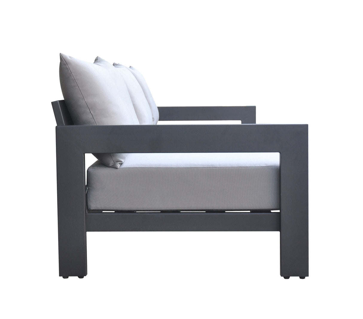 VIG Furniture - Renava Wake Modern Outdoor Sofa - VGGEMONTALK-GREY-S Charcoal