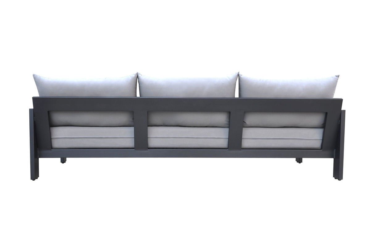 VIG Furniture - Renava Wake Modern Outdoor Sofa - VGGEMONTALK-GREY-S Charcoal