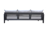 VIG Furniture - Renava Wake Modern Outdoor Sofa - VGGEMONTALK-GREY-S Charcoal