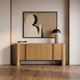 Walbrook - Modern White Oak Buffet - View Image 1