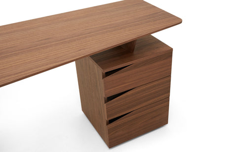 Modern Walnut Desk - VGHB-364P-W | VIG
