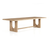 Walz - Modern Natural Oak Rectangular Dining Table - View Image 1
