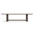 Walz - Modern Brown Oak Rectangular Dining Table - View Image 1