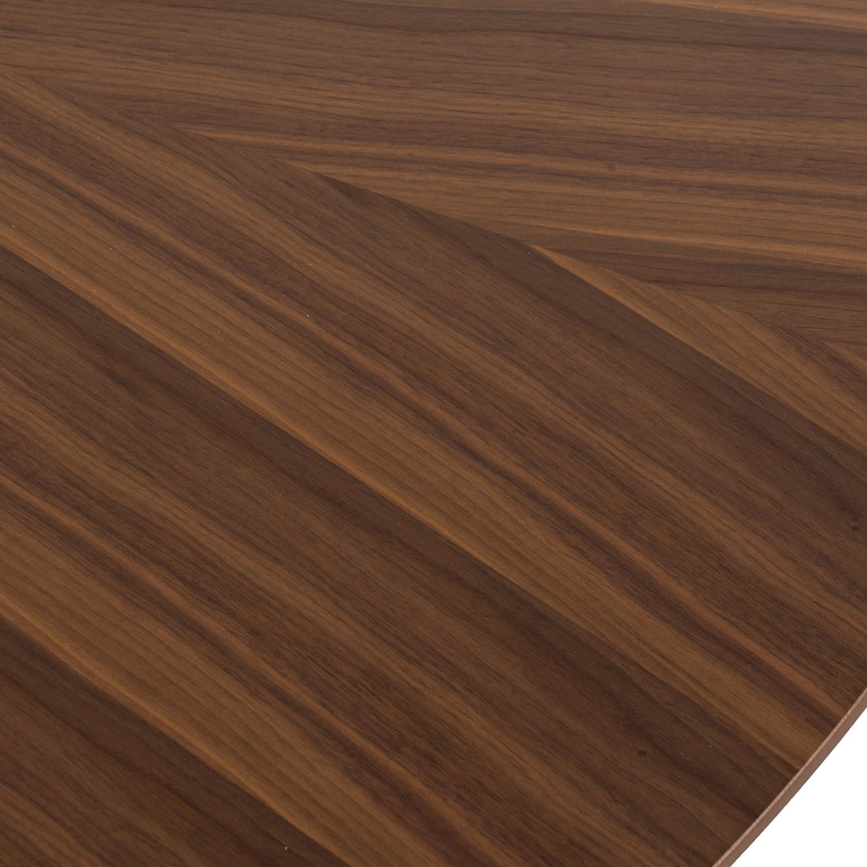 Modrest Weiss - Modern Walnut Round Dining Table + 6 Chair Set | VIG - Home Elegance USA