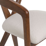 Modrest Nancy + Weiss - Modern Marble + Walnut Dining Table Set | VIG - Home Elegance USA