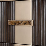 West Kensington Dresser – Espresso Handle Details - Aico