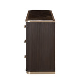 West Kensington Dresser in Espresso – Side Profile View 2 - Aico