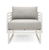 Wharf - Outdoor Light Grey and White Sofa Set - View Image 1