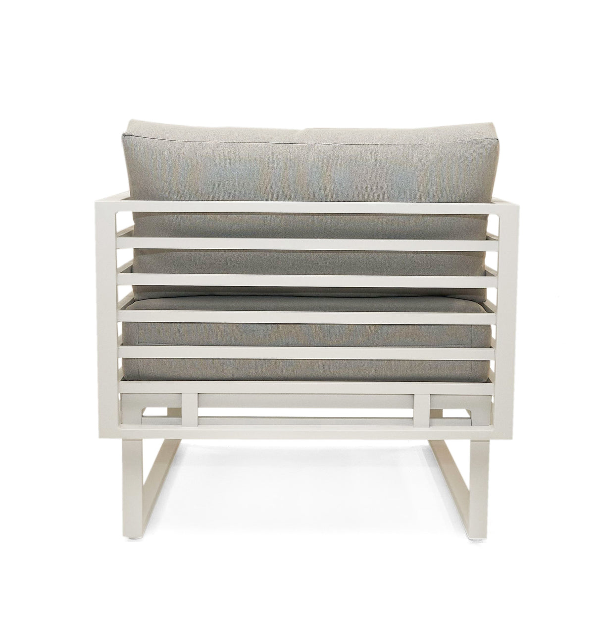 Wharf - Outdoor Light Grey and White Sofa Set - View Image 1