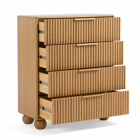 Modrest Winters - Modern Natural Oak Chest - Home Elegance USA