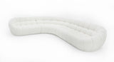 Divani Casa Yolonda - Off-White Fabric Sectional Sofa - sold by Home Elegance USA