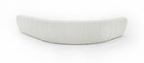 Divani Casa Yolonda - Off-White Fabric Sectional Sofa - sold by Home Elegance USA