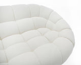 Divani Casa Yolonda - Off-White Fabric Sectional Sofa - sold by Home Elegance USA