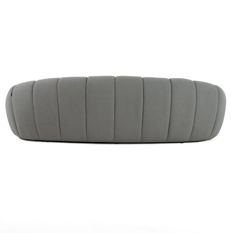 Divani Casa Yolonda - Modern Curved Light Grey Fabric Sofa Set - sold by Home Elegance USA