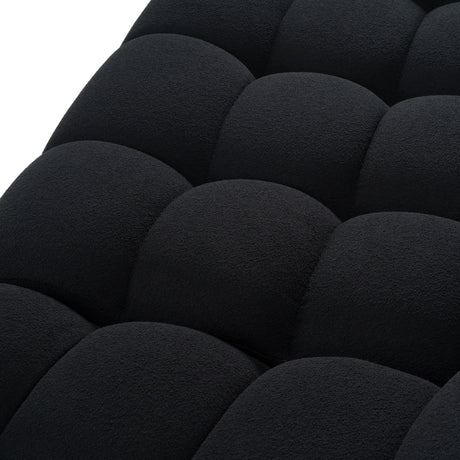 Yolonda Black Fabric Curved Sectional Sofa – VIG Furniture - sold by Home Elegance USA