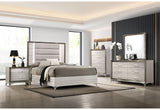 Zambrano White Dresser - Full Bedroom Scene - Global Furniture USA