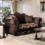 Ronja - Sofa & Loveseat - Dark Brown - Home Elegance USA