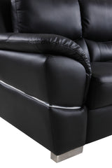 Genuine Leather Loveseat Home Elegance USA