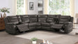 Norfolk - Power Sectional - Gray