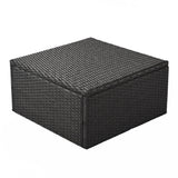 U_Style Outdoor Patio Rectangle Daybed with Retractable Canopy,  Wicker Furniture Sectional Seating with Washable Cushions, Backyard, Porch（As same as WY000263AAV） - Home Elegance USA