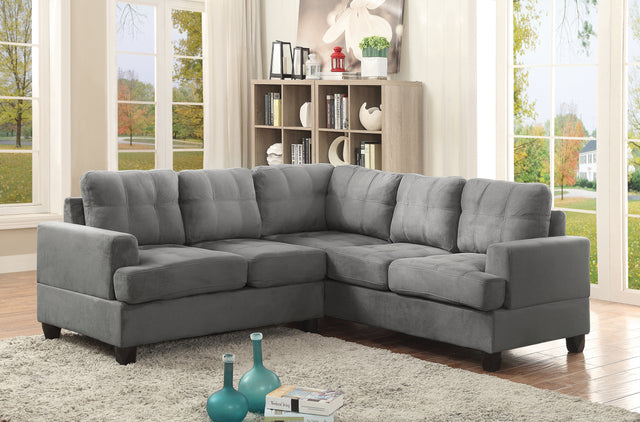 Glory Furniture Sandridge G513B-SC Sectional , GRAY - Home Elegance USA