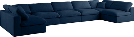 Plush - Cloud Modular Sectional - Navy - Home Elegance USA